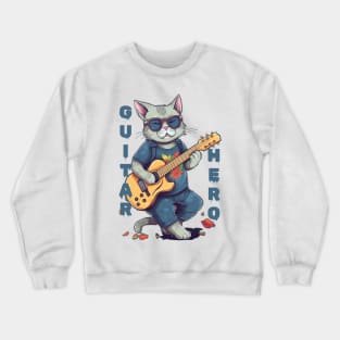 Guitar hero Crewneck Sweatshirt